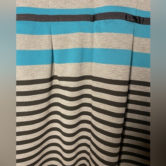 LOFT Striped Sleeveless Dress Women's 12 - Picture 8 of 12
